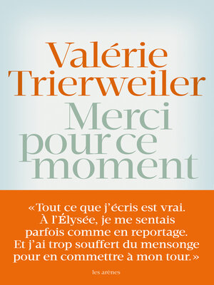 cover image of Merci pour ce moment